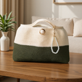 Olive Vineyard Hand Crocheted Handbag