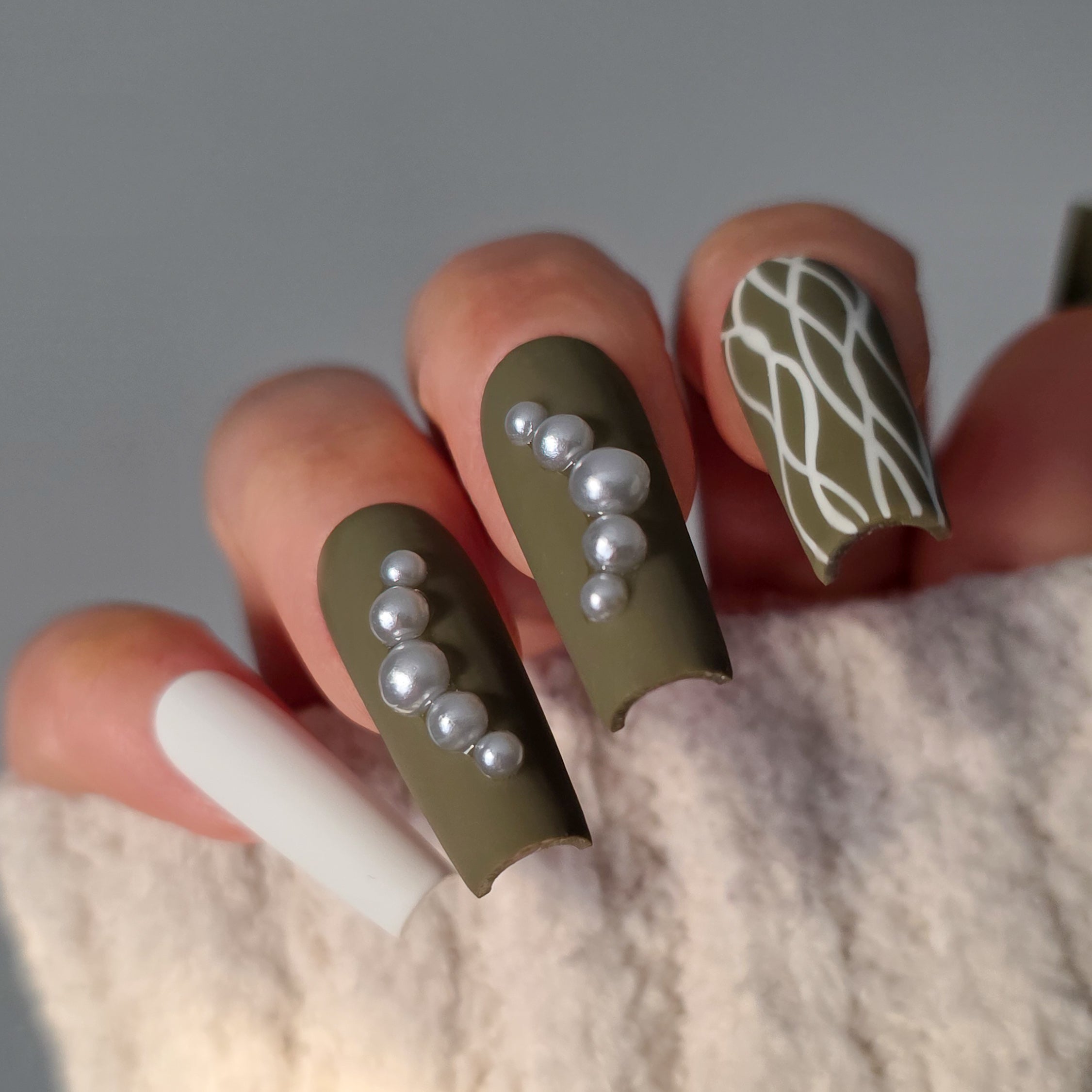 Olive Theory Custom Press On Nail Set