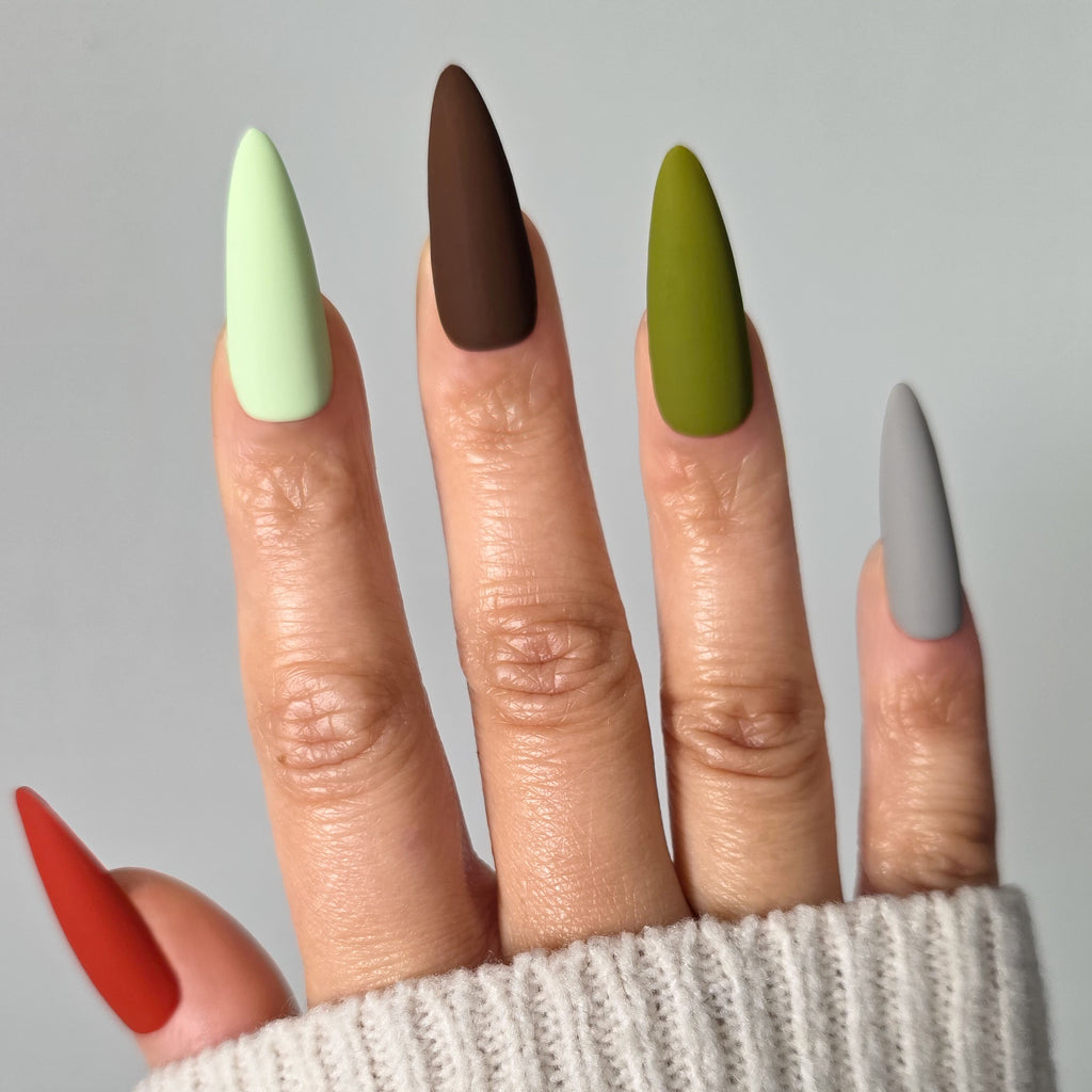 Garden Variety Custom Press On Nail Set