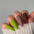 Dirty Matcha Latte Custom Press On Nail Set