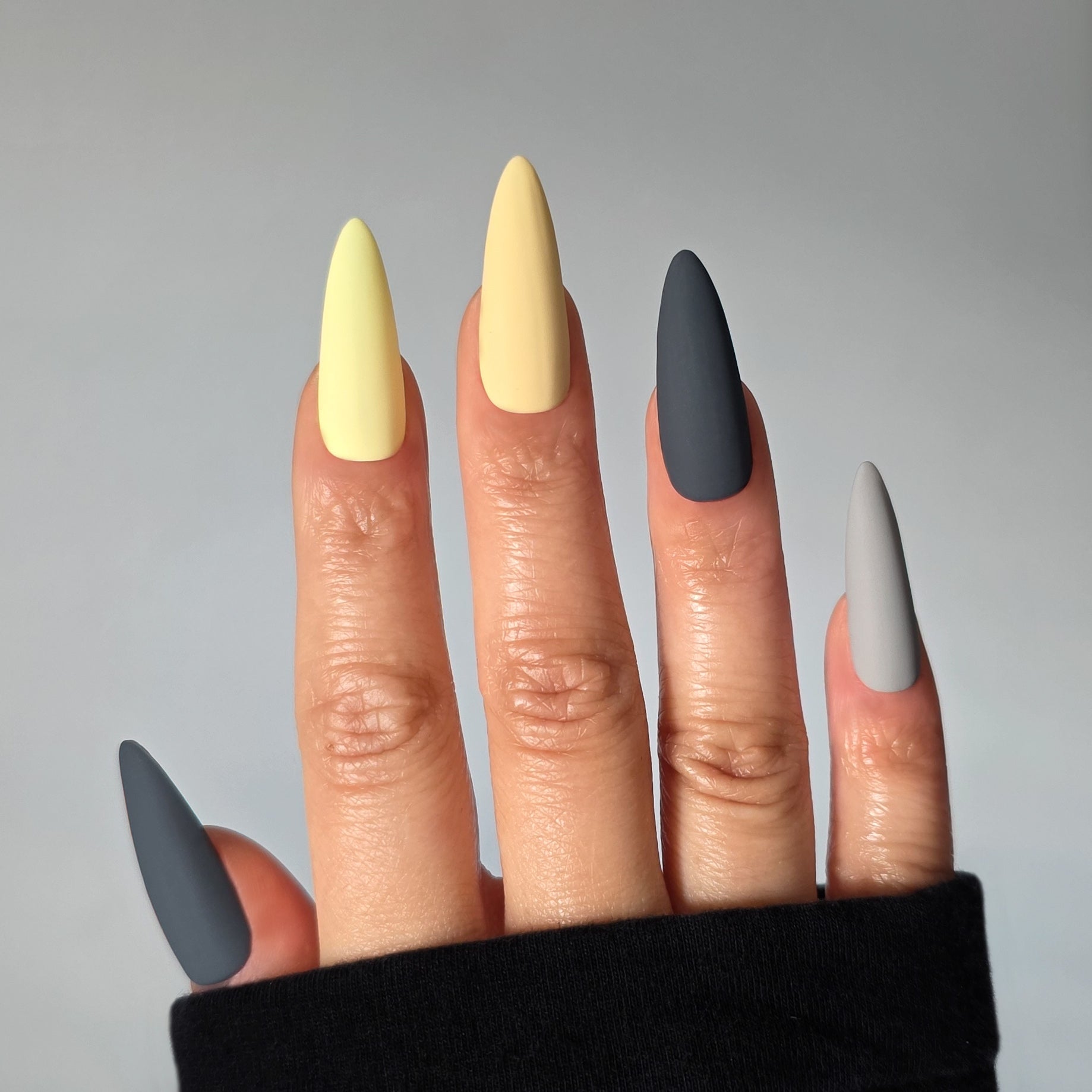 Citrus & Salt Custom Press On Nail Set