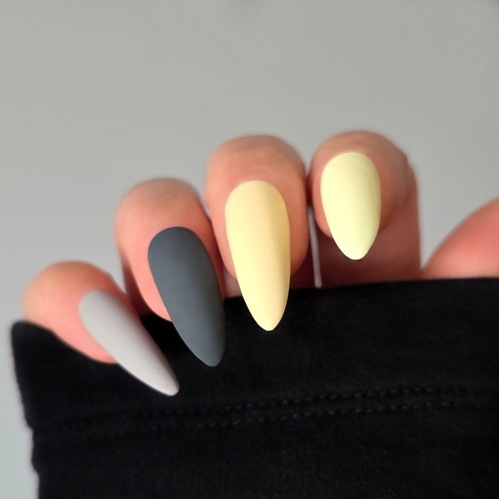 Citrus & Salt Custom Press On Nail Set