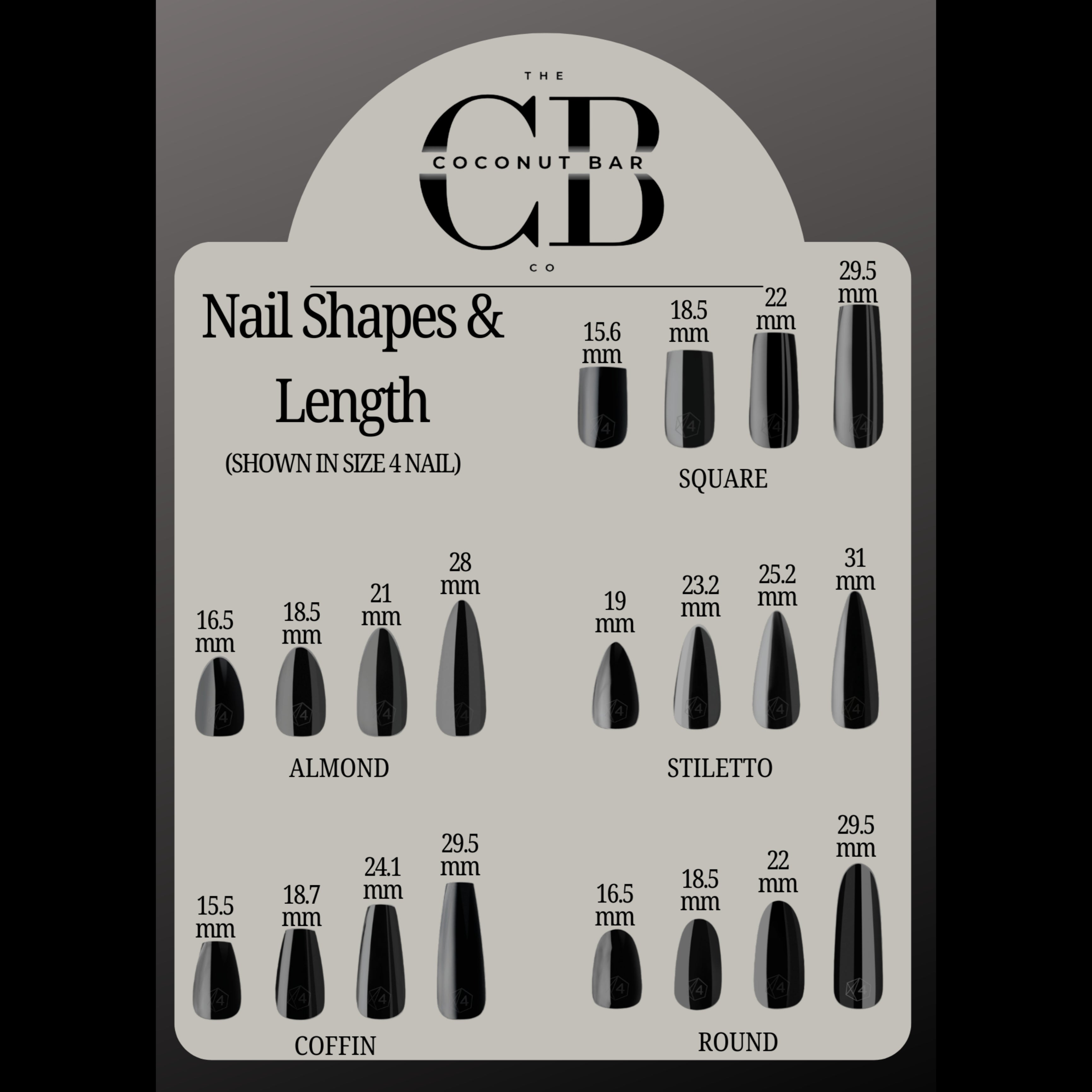 Be Conspicuous Custom Press On Nail Set