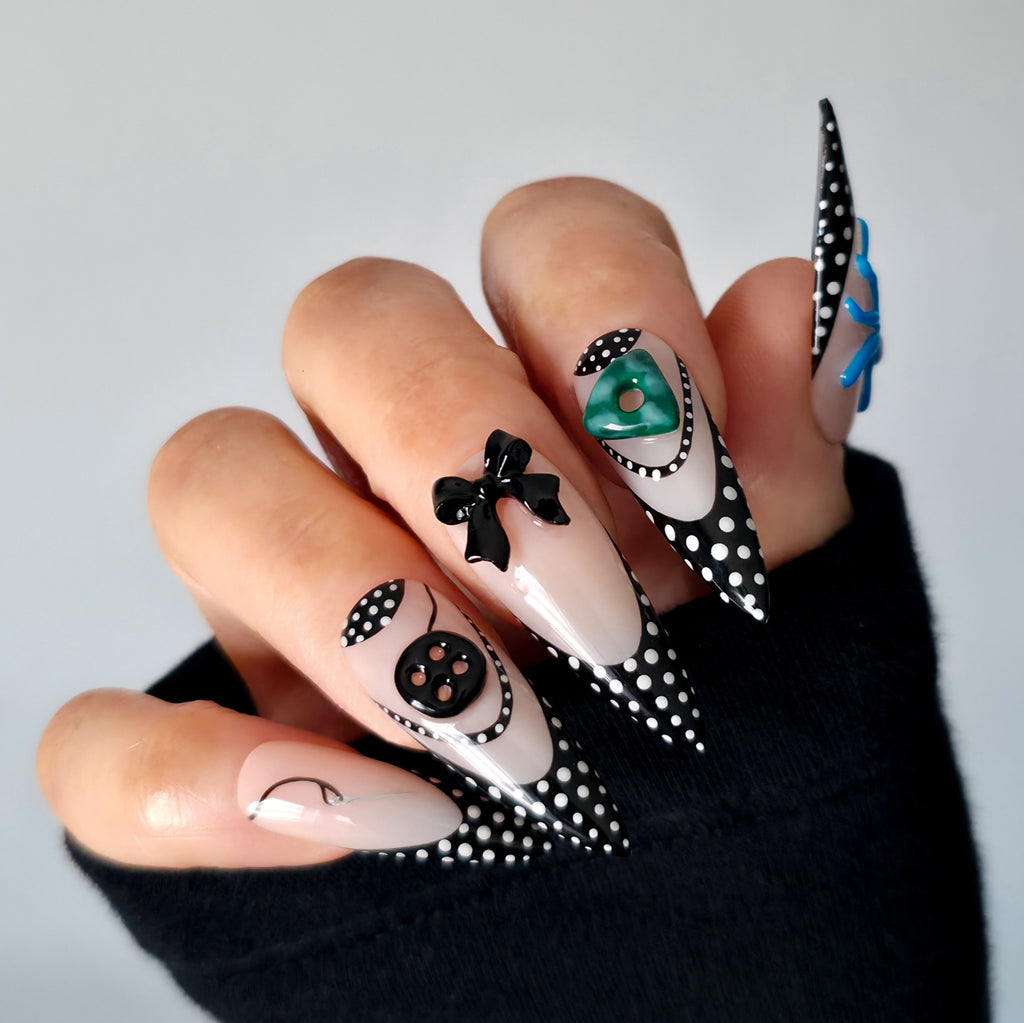 Through The Curious Door Custom Press On Nail Set