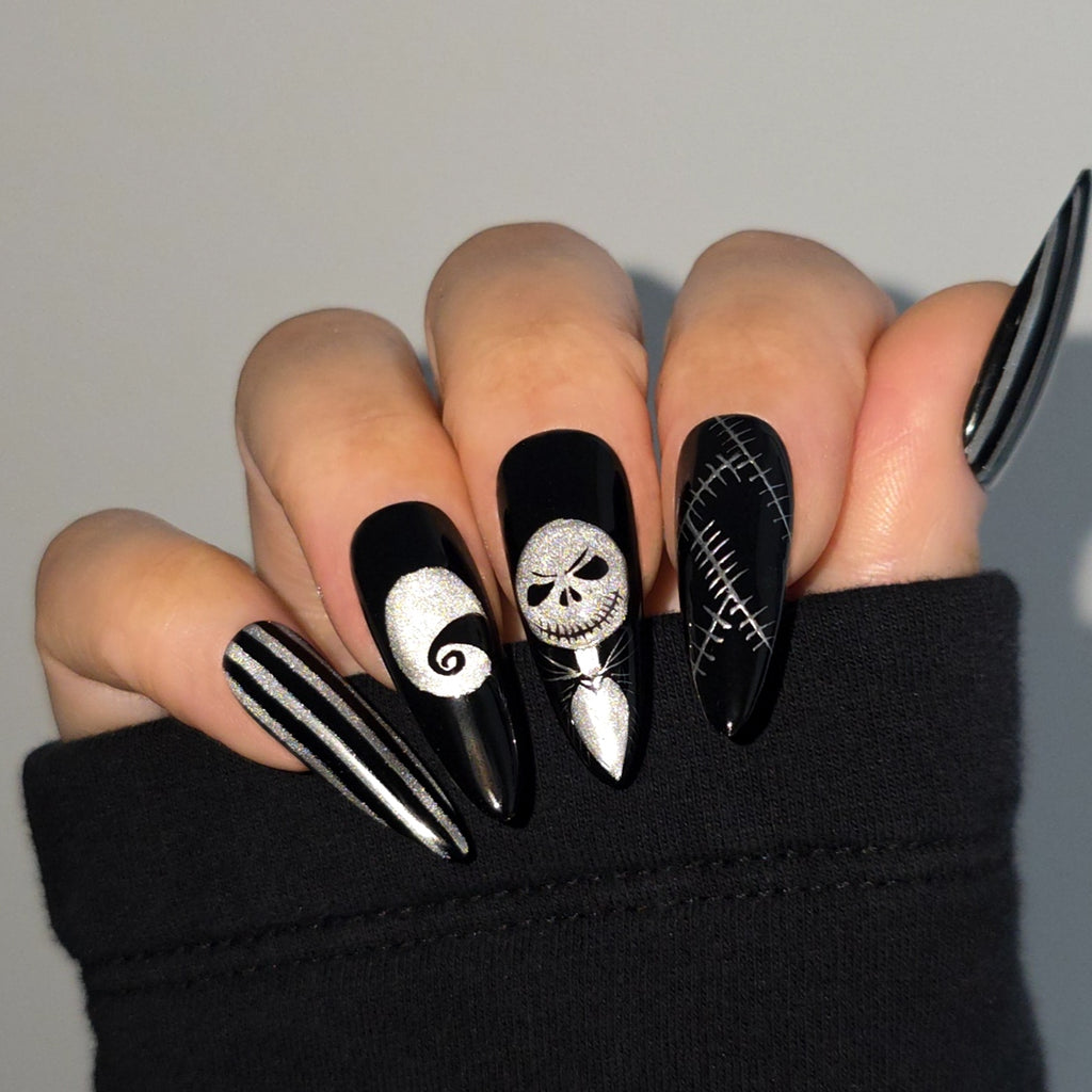 The Pumpkin King's Ball Custom Press On Nail Set