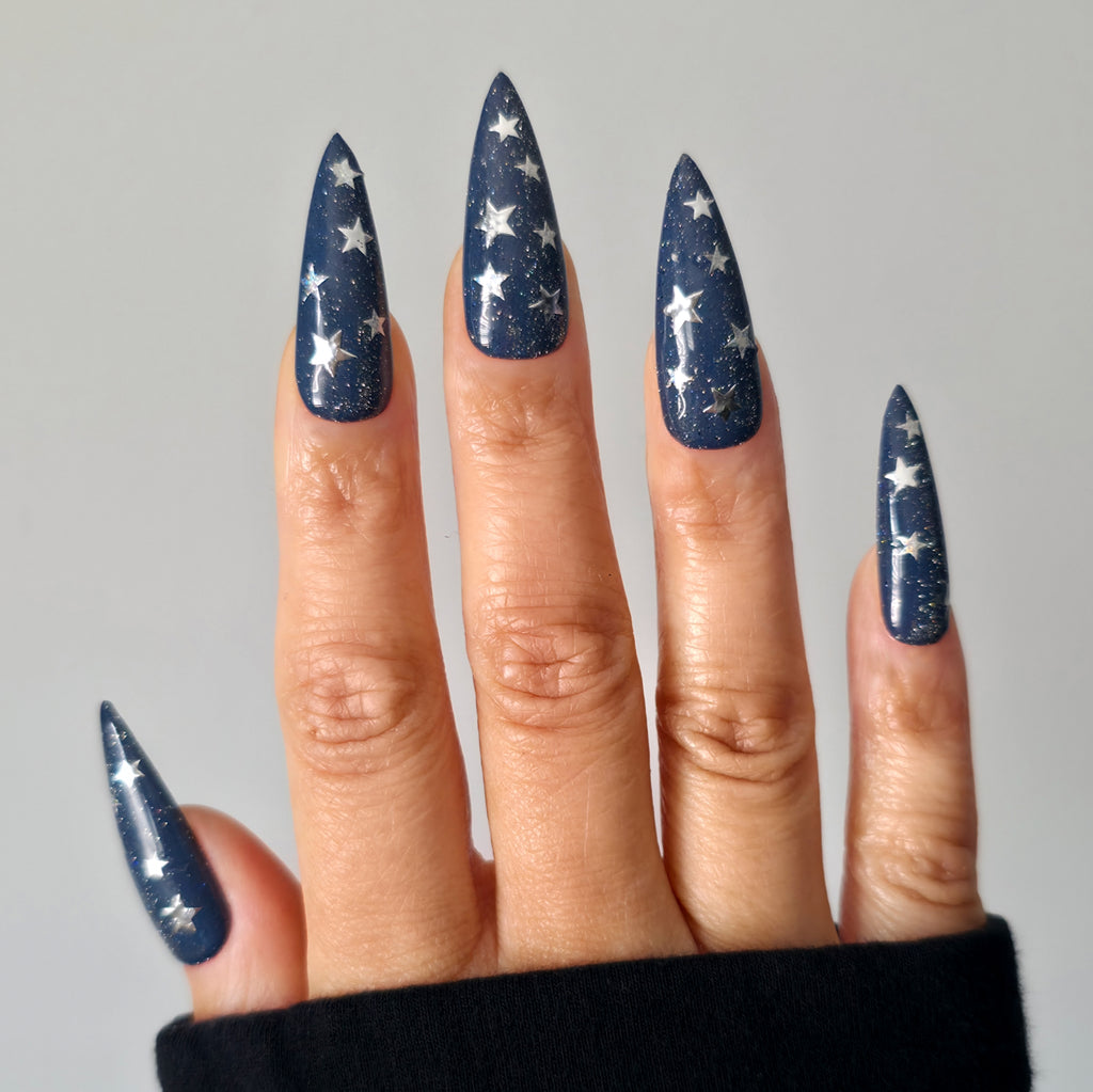 Starry Otherworld Custom Press On Nail Set