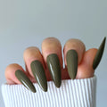 Green With Envy Custom Press On Nail Set