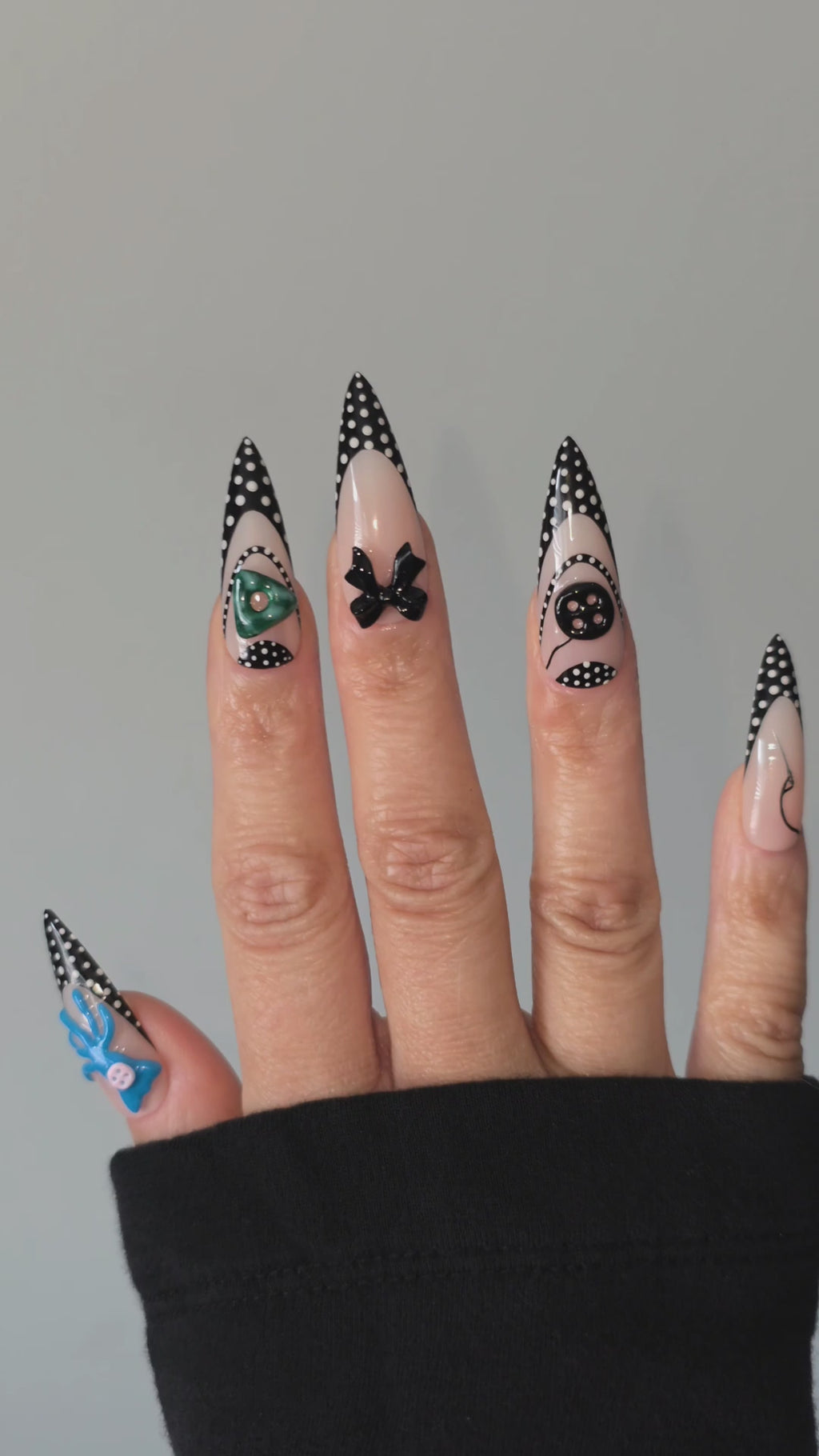 Through The Curious Door Custom Press On Nail Set