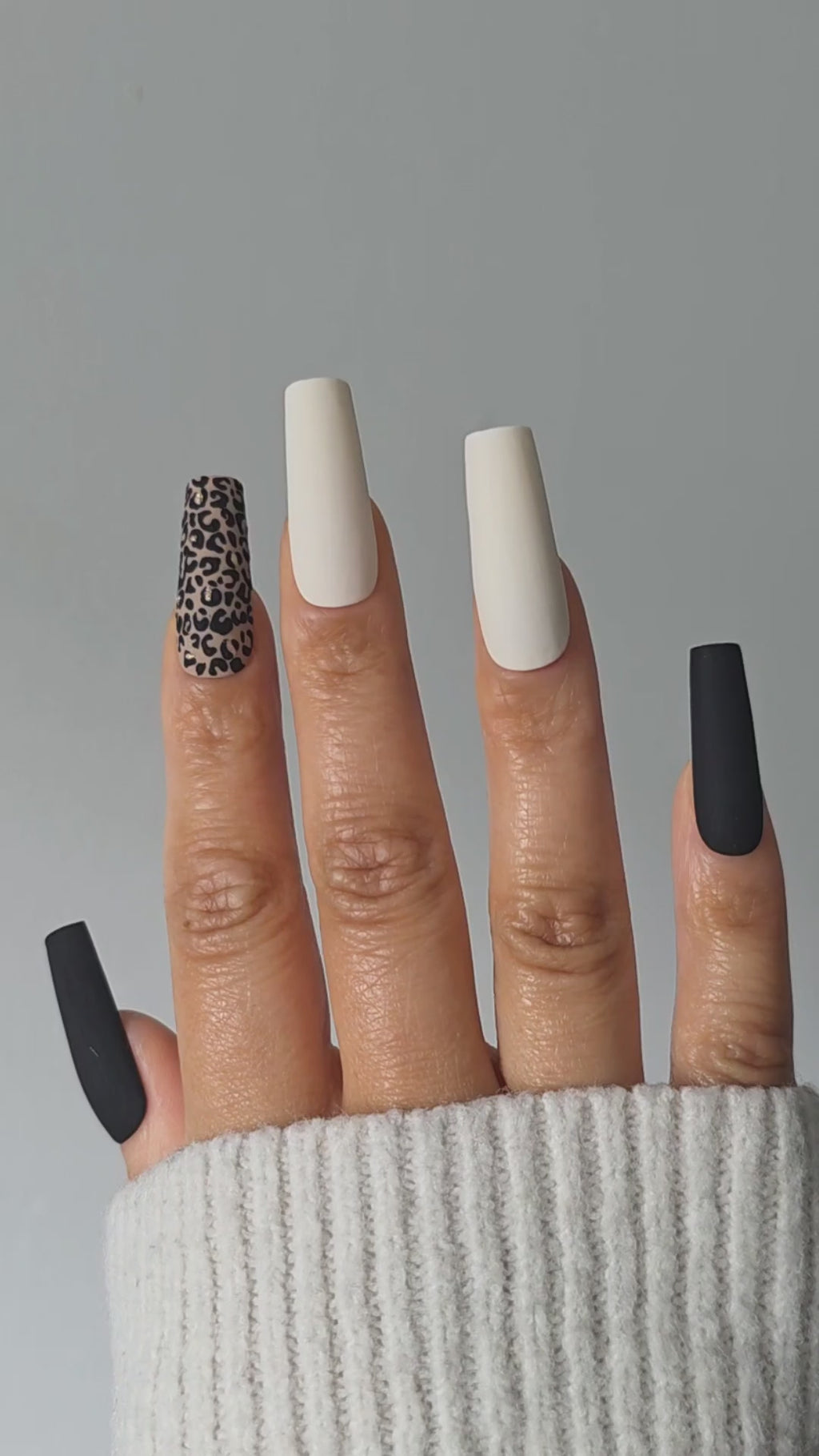 Savage Elegance Custom Press On Nail Set